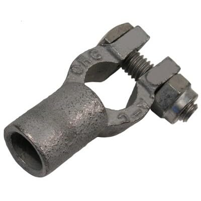 Pico 0829C 1-2 AWG Crimp or Solder Straight Barrel Positive Battery Terminal 10 Per Package