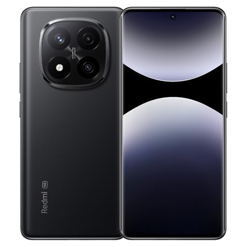 XIAOMI Redmi Note 14 Pro + 5G Smartphone sin cargador, Pantalla AMOLED de 6,67 pulgadas, 12 GB + 512 GB, Batería 5110 mAh, Negro