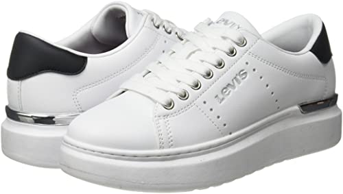Levi's Kids Ellis Max, Scarpe da Ginnastica, White...