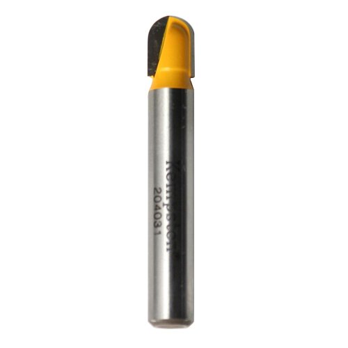 Kempston 204031 Round Nose Bit, 1/4-Inch Shank, 1/4-Inch Cutting Diameter by 5/16-Inch Cutting Length