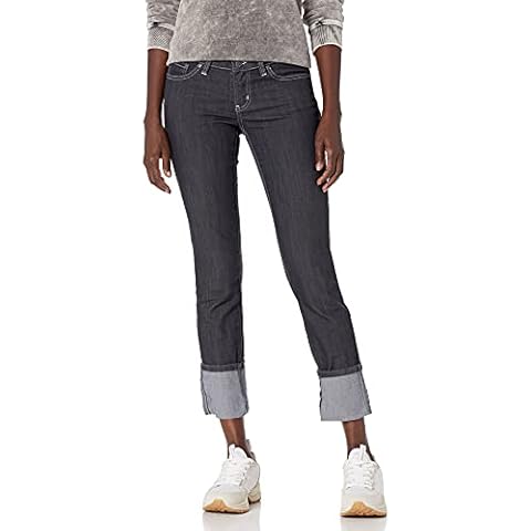 prAna Women's Standard Kara Jean, Denim Solid, 10 Cover