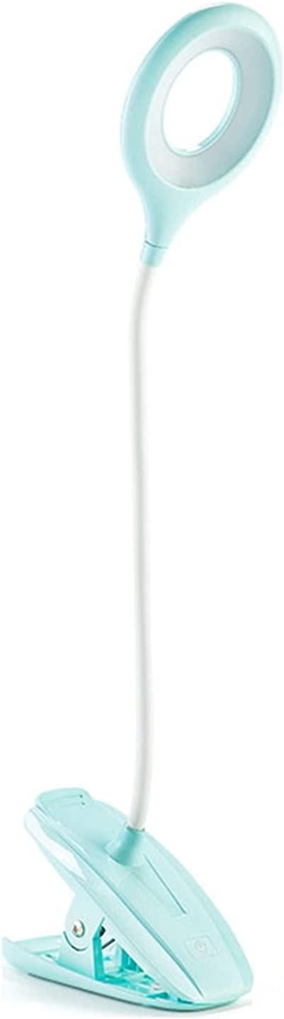 GeRRiT Lampes de lecture Clip Light - Lampe de bureau USB, lampe à pince flexible à col de cygne à 360 °, veilleuse de lit
