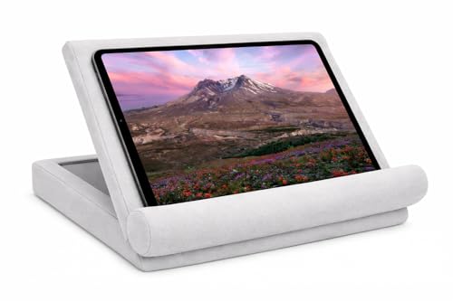 Venteo Support Tablette Multi-Angles | Coussin De Lecture Ergonomique pour Lit et Canapé | Support Livre Doux et Stable | Accessoire Pratique pour Lire,...