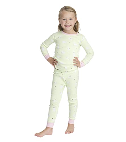 Image of Hatley Girl's Organic Cotton Long Sleeve Printed Pyjama Set Pajama