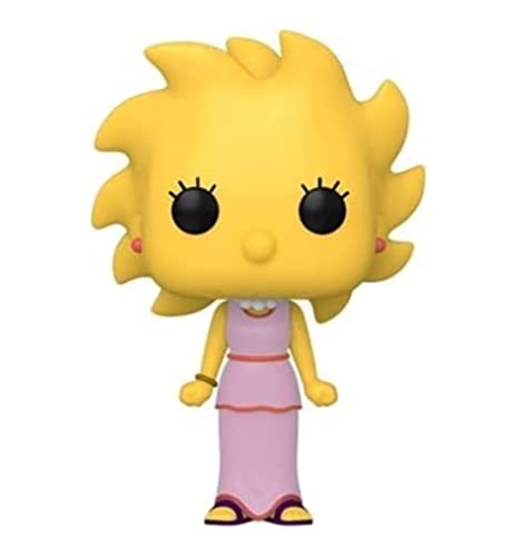 Funko Pop! Animation: Simpsons - Lisa Simpsonndra Lisa Simpson - The Simpsons - Figura de Vinilo Coleccionable - Idea de Regalo- Mercancia Oficial - Juguetes para Niños y Adultos - TV Fans