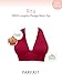 PARFAIT Women Swim Full Figure Rita Longline Plunge Bikini Top-Cherry-32E
