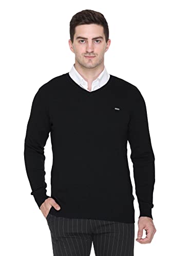 Image of GODFREY V Neck Full Sleeve Sweater for Man Winter Pullover
