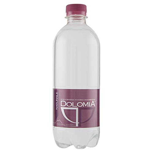 Acqua Dolomia Elegant 0,5L Naturale - confezione da 24 bottiglie in plastica