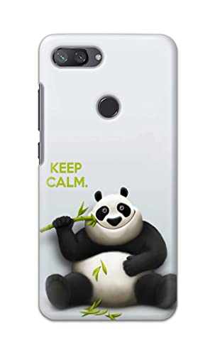 Image of Printed Hard Back Cover Case for Mi 8 Lite | Mi 8 Youth | Mi 8X Back Cover (Cartoon Panda) -203