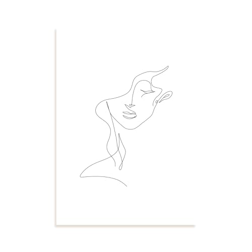 Nacnic Glorificación de la auto Lamina. En Mujer surtida. Estampados decorativos estéticos para su sala de estar, dormitorio, hogar Tamaños A3