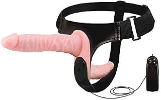 Zzbingyaa Female Wearable Leather Adjustable Strap on Double Massager, Relax Toy for Him