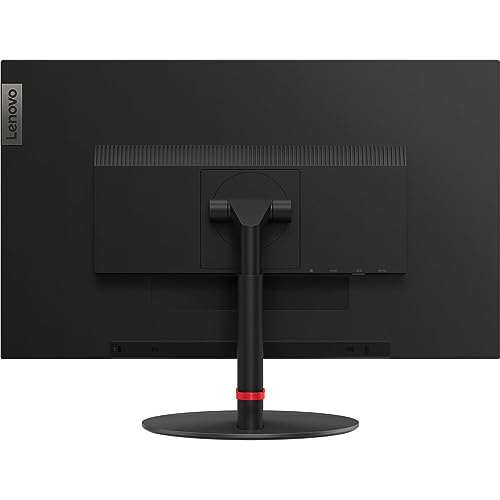 Image of Lenovo ThinkVision T27i 27-inch 1920 x 1080 LED Backlit Full HD Widescreen LCD Monitor, 2-Pack Bundle with HDMI, VGA, DisplayPort, USB Hub, Desk Mount Dual Monitor Stand