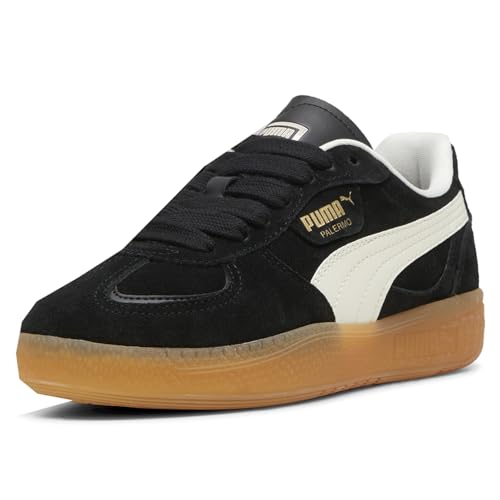 PUMA Womens Palermo Moda Xtra Gum Lace Up Sneakers Shoes Casual - Black - Size 9 M2