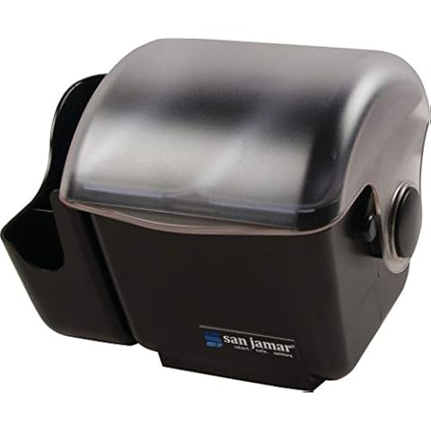 San Jamar bd2003 Mini Dome de Plástico Centro de Guarniciones Cover