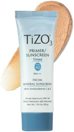 TIZO3 Facial Primer/Sunscreen Tinted SPF 40