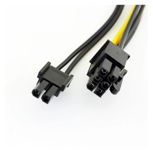 Cable adaptador de alimentación SATA a PCI-E 20cm miniatura 3