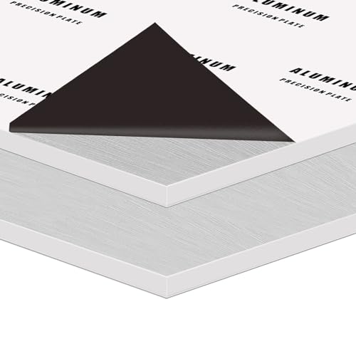 6061 Aluminum Sheet Plate, 12' x 16' x 1/4' Thickness Heavy Duty Aluminum Sheets Plates with...