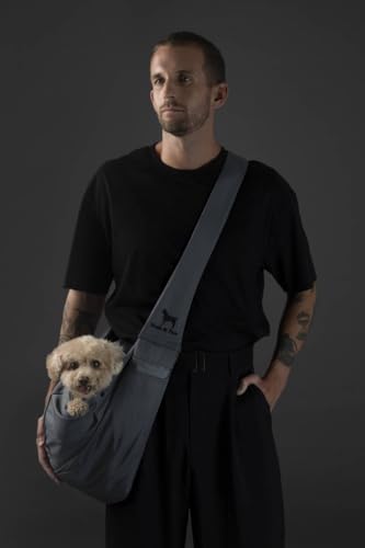 Noah & Paw SL-SNP-GRY-TW Dog Sling Carrier For Small Dogs 5-18Lb thumb #1