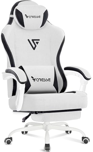 Vonesse Gaming Chair with Massage & Footrest