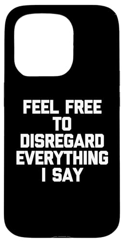 If Free To Disregard All I Say - �y�������t�̃m�x���e�B �X�}�z�P�[�X iPhone 15 Pro �p