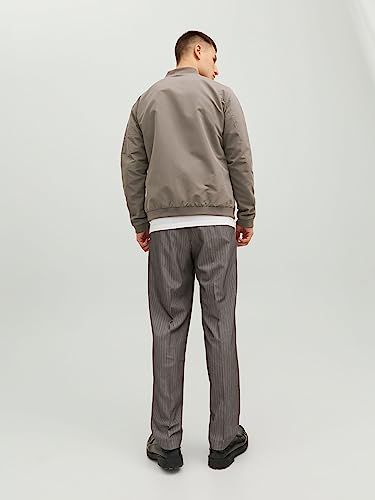 JACK & JONES Herren JJERUSH Bomber NOOS 12165203,Falcon,S – Ansicht 3