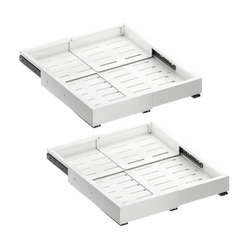 Cajón de almacenamiento telescópico, organizador de armario extensible, cesta extraíble para dormitorio, esquina, escritorio, tocador, despensa, hogar, lavandería, apartamento