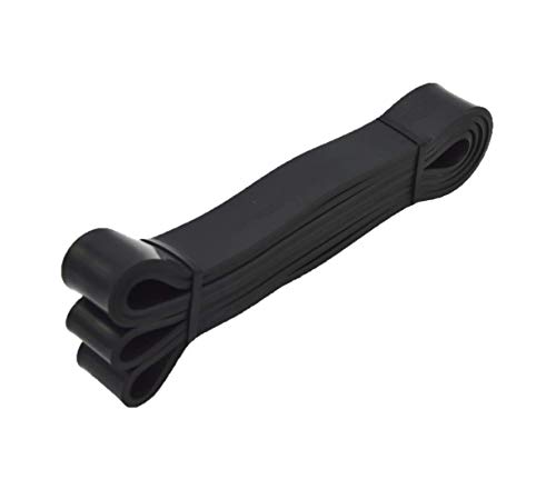 Gainz Maker Elástico Banda de Resistencia para Pre-Entrenamiento Rutina Calentar Músculos Recuperación Muscular - 35-45 KG Negro
