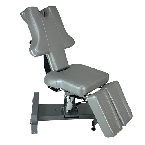 InkBed-New-Patented-Power-Back-Hydraulic-Tattoo-Bed-Client-Massage-Table-Chair-Ink-Bed-Studio-Salon-Equipment-Grey