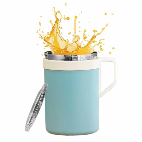 Tazas de café – Recipiente para bebidas de acero inoxidable doble pared aislante, taza de viaje, impermeable, diseño práctico, mantenimiento de temperatura, café, hogar, oficina, cocina, regalo para