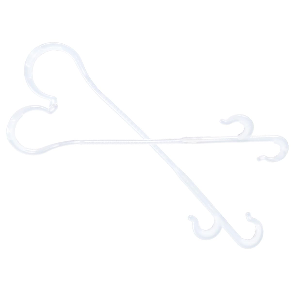 Crochets de Support pour Plantes Grimpantes 850 Pcs, 13 Cm Long, Plastique Blanc, pour Tomates, Concombres, Poivrons, Fixation Serrage et Jardin, Accessoires Suspendus pour