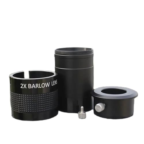 Accesorios para telescopios astronómicos: espejo multiplicador 2X con adaptador