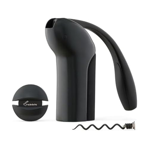 Rabbit Vertical Lever Corkscrew with Foil Cutter