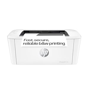 HP LaserJet M110w Wireless Black & White Printer | 1 Year Limited Warranty | Print from phone or tablet | Smallest laser in its class | 150 sheet input tray |Print speed up to 20ppm