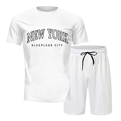 Ensemble décontracté homme t-shirt et short anti-transpiration contre la chaleur
