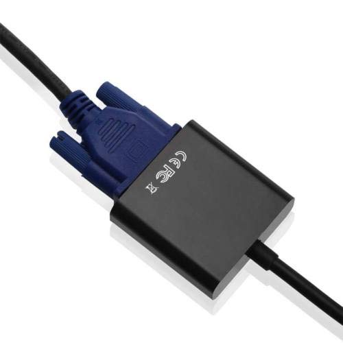 1080P HDMI Male to VGA Female Video Converter Adapter Cable for PC DVD HDTV