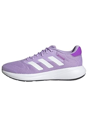 adidas Unisex Response Runner Shoes Laufschuhe, Powder Plum/FTWR White/Purple Burst,...