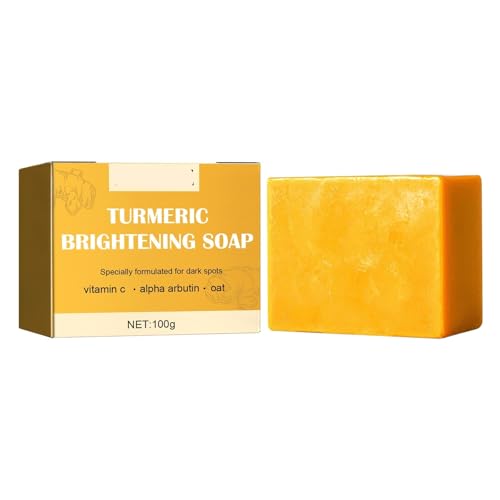 Jabón Limpiador Con Vitamina C: Gel Facial Y Corporal Que Atenúa Manchas Y Cicatrices De Acné, Ilumina Y Suaviza La Piel.(3PCS)