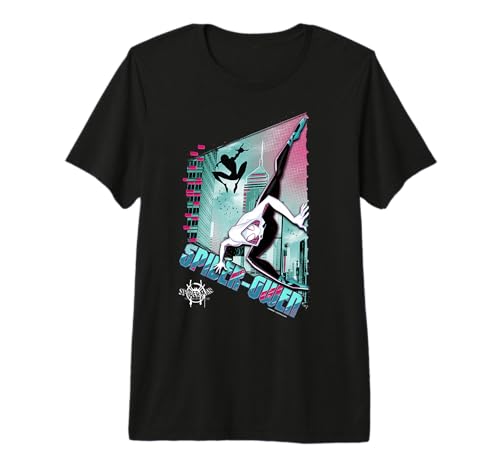 T-shirt Spider-Gwen Spiderverse idéal pour vos sorties urbaines et conventions geek