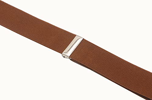Image of Adjustable Elastic Suspenders for Men's and Women's with X Back Suspenders for Casual & Formal