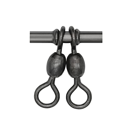 BLUEWING 3-Way Fishing Swivels 309 lbs T-Turn Swivel Sleeve with Rolling & Double Barrel for Rigs for Freshwater and Saltwater