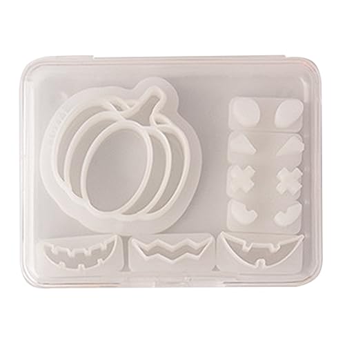 Halloween Pumpkin Earrings Cutting Mold Soft Pottery Clay Cutter Clay Earring Clay Jewelry Making Tool