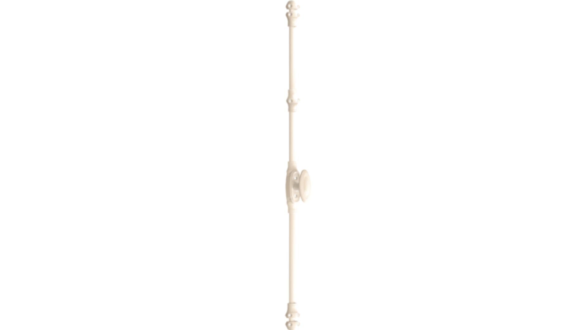 Crémone décorative Map Blanc pour illuminer et sécuriser votre salon