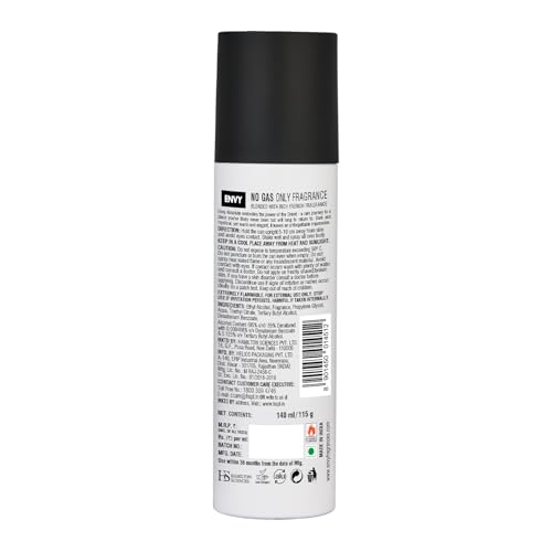 Image of ENVY Absolute Deodorant Spray - 140ML | Long Lasting Deodorant For Men