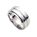 Unisex Titanium Stainless Steel The Supernatural Dean's Smooth Band Ring,Size 7-11