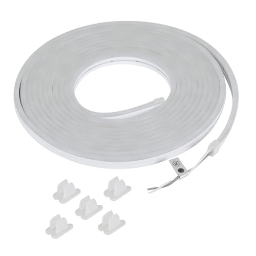 Gaya Kit Fita LED Neon Slim 12V 7W/m 5M 400 Lúmens/m IP65 2700K