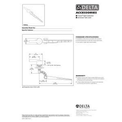 Delta Faucet 75960-CZ Trinsic Universal Trip Lever, Champagne Bronze thumbnail 2