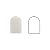 Carrara (Carrera) Bianco Honed Marble Pencil Bullnose 12" Trim