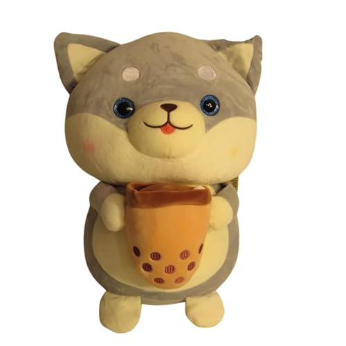 Image of Flufies Plush Toys - Snuggly and Aesthetic Stuff Plush Toys and Baby Toys - Soft Toys for Baby Girl and Baby Boy - Soft Toys for Girlfriend Gift (Coffee Bear)
