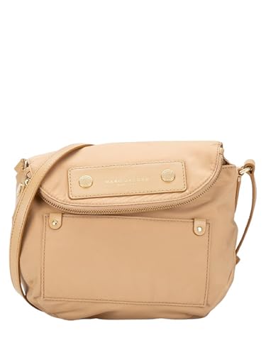 Marc Jacobs Bolsa transversal Preppy Nylon Mini Natasha, Café Gelado, Small, Natasha