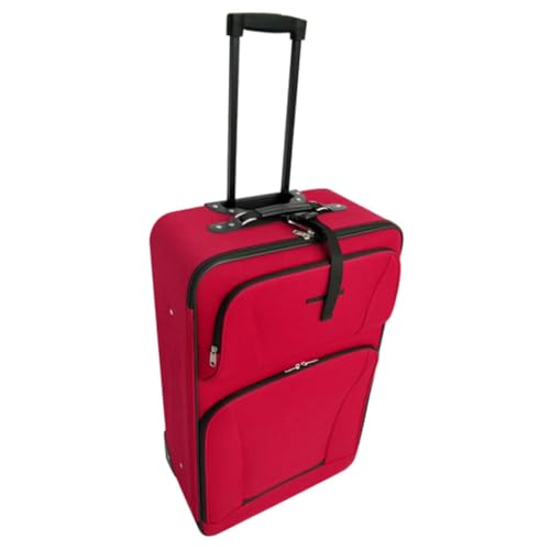 vidaXL Five Piece Travel Luggage Set Red2